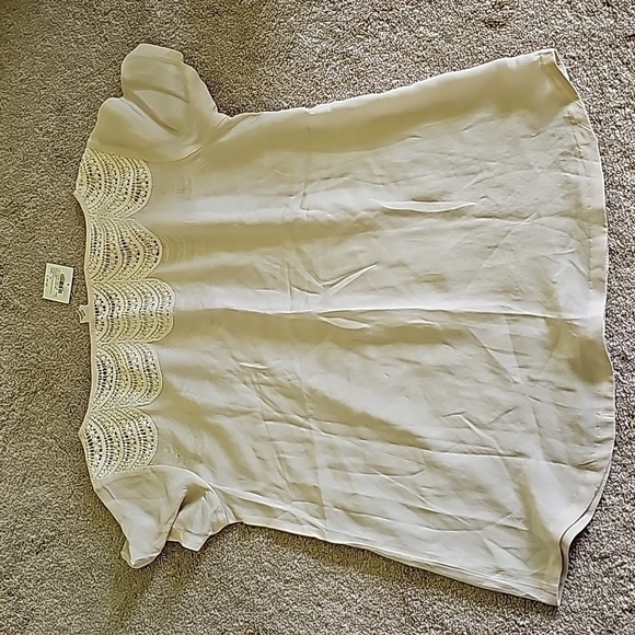 Club Monaco CM Cassie lace tee - Picture 3 of 7